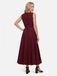 Marie Lund Robe bordeaux