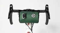 ULAC - Coursier Fietsstuurtas | Woestijnzwart | 2,7 L