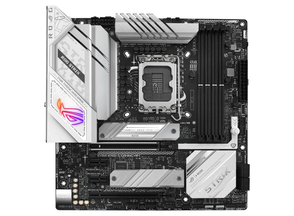 ASUS ROG STRIX B760-G GAMING WIFI Intel B760 LGA 1700 Micro ATX Motherboard