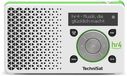 TechniSat Digitradio 1 hr4 Edition Tragbar Digital Grün, Weiß