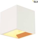 SLV PLASTRA CUBE Wandlamp 1x42W Wit