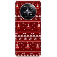 Realme Bedrukt siliconen hoesje compatibel met Realme 12 5G pull de noel santa