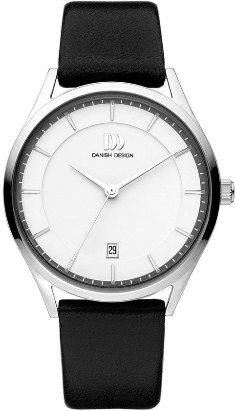 Danish Design IQ12Q1214 horloge heren - zwart - edelstaal