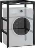 CLP Gannet Wasmachine ombouw - opbergrek - zwart