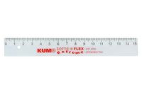 KUM Liniaal Softie Flex Extreme 15 cm, transparant, set van 5