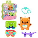 Hasbro Nano-mals Gabbybara het waterzwijntje, elektronisch speelgoeddiertje, meer dan 70 reacties, interactief friemelspeelgoed voor meisjes en jongens van 5+