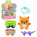 Hasbro Nano-mals Gabbybara het waterzwijntje, elektronisch speelgoeddiertje, meer dan 70 reacties, interactief friemelspeelgoed voor meisjes en jongens van 5+