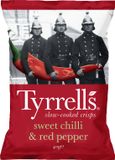 Tyrrells Sweet chili & red pepper 18x 40 gram