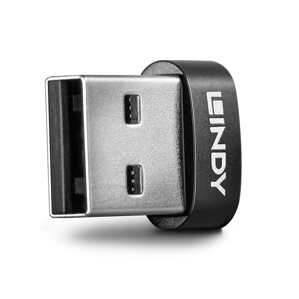 LINDY 41884 Aluminium Metallic/Zwart