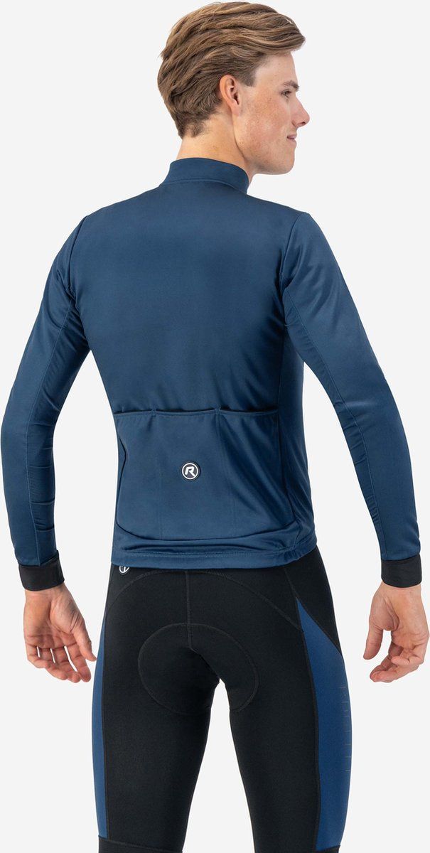 Rogelli Core - Fietsshirt Met Lange Mouwen - Heren - Navy Blauw