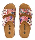 Rieker V8751-90 25 MULTI Dames Slippers