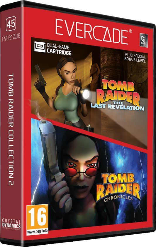 Evercade Cardridge - Tomb Raider Collection 2 - Standard Edition - Niet-originele console
