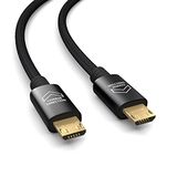 PAXO 0.3m OTG USB-verbindingskabel, MICRO-USB naar MICRO-USB kabel, datakabel, laadkabel, USB 2.0, zwart