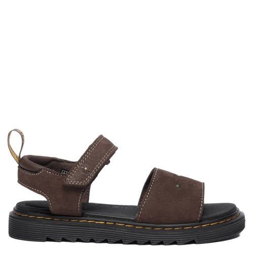Dr. Martens nubuck sandalen bruin peuter/kleuter
