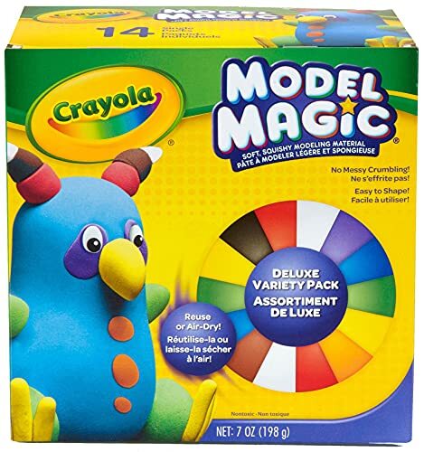 crayola Model Magic .5oz 14/Pkg-Assorted Colors