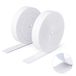 SUTOUG Zelfklevend klittenband, 16 mm x 3 m, duurzame haakband en lusband, extra sterke dubbelzijdige klittenbandsluiting, wandplakstrip voor binnen en buiten, wit