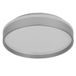 OSRAM ORBIS Gisela LED Plafondlamp 300mm, 16W, 3000K warm wit, Zilver, Metaal met Kunststof ring, IP20