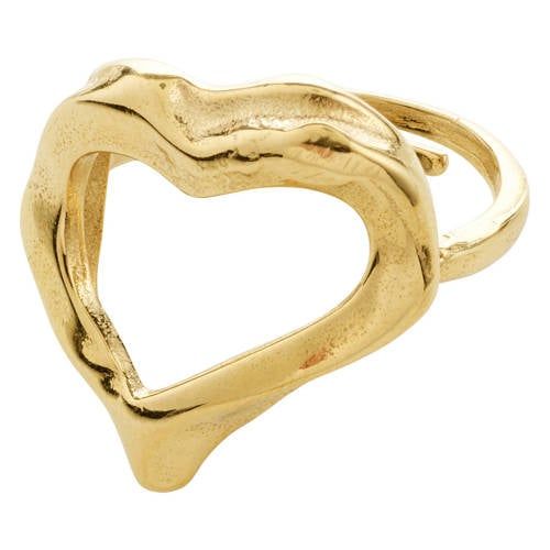 PILGRIM gold plated ring Iris