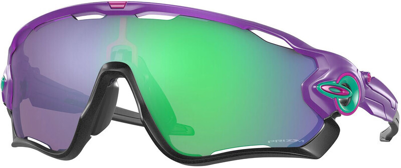 Oakley Jawbreaker Sunglasses Men, violet/groen