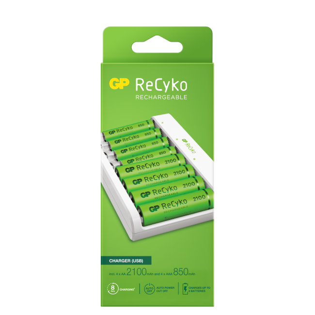 GP Batteries ReCyko E811