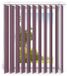 time4blinds - Verticale lamellen - Verduisterende lamellen - 130x180 cm - Violet