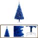 vidaXL Kunstkerstboom 120 cm Blauw