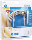 Schwaiger KVCWHD50 532 Coax Kabel 5m Transparant