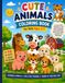 Cute Animals Coloring Book for Kids Ages 3–7
