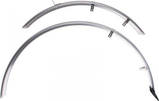 Eurofender Rapido - Spatbordenset - 28 inch - 46 mm - Zilver