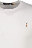 Ralph Lauren Custom Slim Fit T-shirt met Ronde Hals - 3615734738609