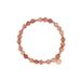 Tamaris armband voor dames, Beads/Rosa-Beige-Roségold I Wasserfest van roestvrij staal en Größenverstellbar I dames Armschmuck