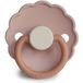 Frigg Fopspeen Daisy - Silicone - Biscuit (T1/T2) - T1 (0-6 maanden)