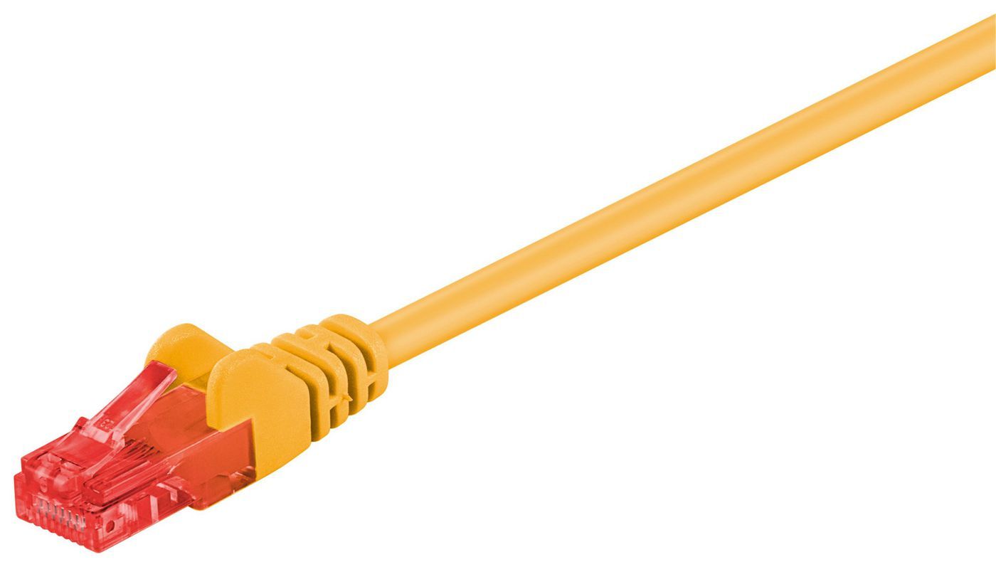 Microconnect B-UTP6015Y Netwerkkabel Geel 1,5 m Cat6 U/UTP