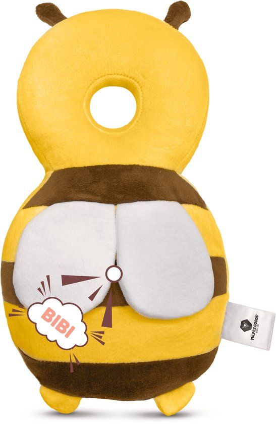Vulpes Goods® BabyCare - Baby Hoofdbeschermer - Bijtje