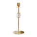Hilke Collection Bougeoir Alba 30 cm Laiton massif et verre