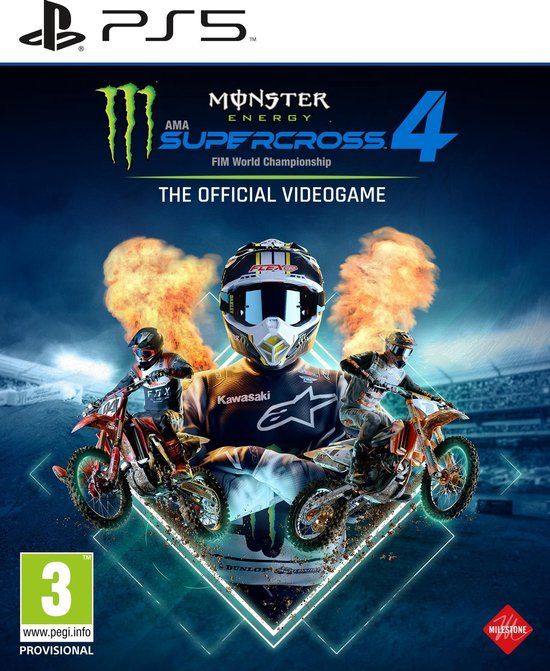 Monster Energy Supercross 4 - PS5 - Race/Sport - Standard Edition