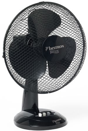 Bestron DFT35Z Tafelventilator - 35cm - Zwart