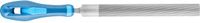 PFERD TOOLS 11213157 Werkplaatsvijl halfrond kap 2 incl. ergonomisch vijlheft Lengte 150 mm 1 stuk(s)
