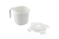 Care + Protect Voorraaddoos Ovaal Kom 0,7 l Wit