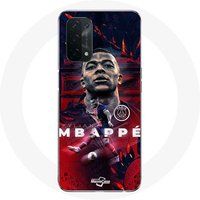 Maniacase Etui voor Oppo A74 5G Kylian Mbappé Foot Paris Saint Germain PSG
