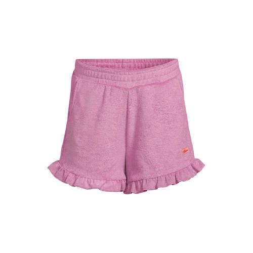Orange Stars casual short paars