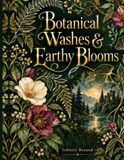Botanical Washes & Earthy Blooms: A Trace-the-Color Book of Precolored Abstract Art for Immediate Stress Relief