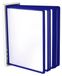 Système de panneaux muraux visibles - Bleu - 10 panneaux visibles - Métal