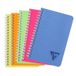 Clairefontaine 328535C Linicolor Notitieboekje Spiraalbinding 11x17cm 50 Vel Ruitjes Softcover