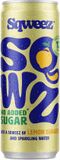 SQWEEZ Lemon Ginger BIO frisdrank, 12 blikjes van 25 cl