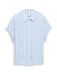 TOM TAILOR Blouse lichtblauw / wit