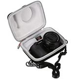 FBLFOBELI Draagbare harde EVA-draagtas voor Sony Alpha a6000 / a6400 / a6600 / a6100 / a5100 spiegelloze digitale camera (alleen hoes)