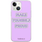 ERT GROUP mobiel telefoonhoesje voor Apple Iphone 13 MINI origineel en officieel erkend Babaco patroon 90's Girl 005 optimaal aangepast aan de vorm van de mobiele telefoon, hoesje is gemaakt van TPU