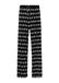s.Oliver Broek zwart / offwhite