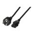 EFB Elektronik EK508SW.5 Netzkabel Schwarz 5 m Schuko/IEC C13